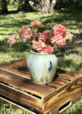 Aurora Green Vase