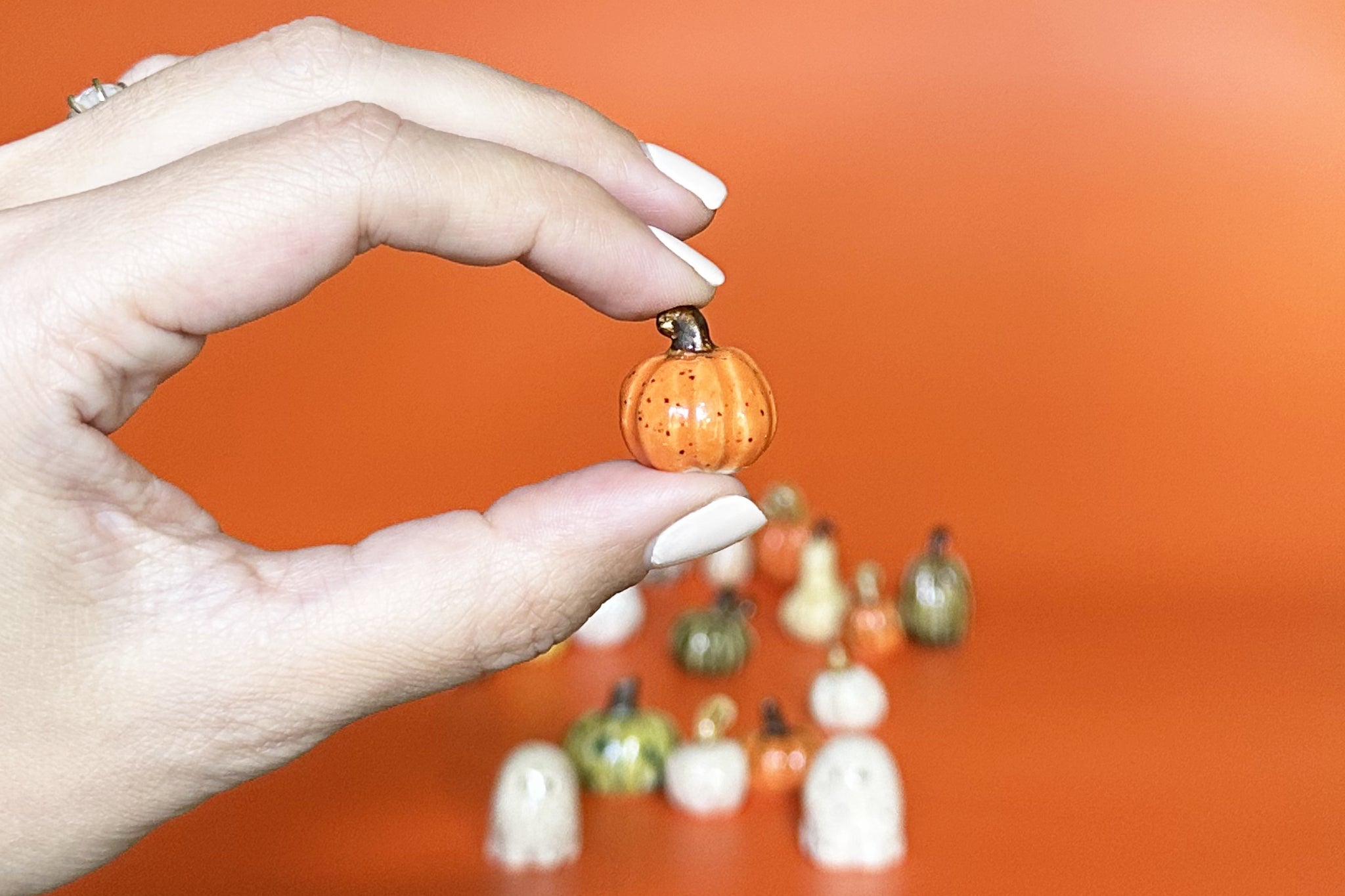 Mystery Mini Pumpkin or Mini Ghost