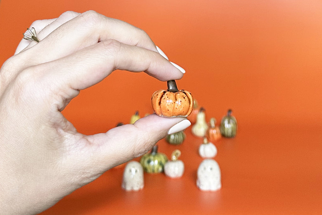 Mystery Mini Pumpkin or Mini Ghost